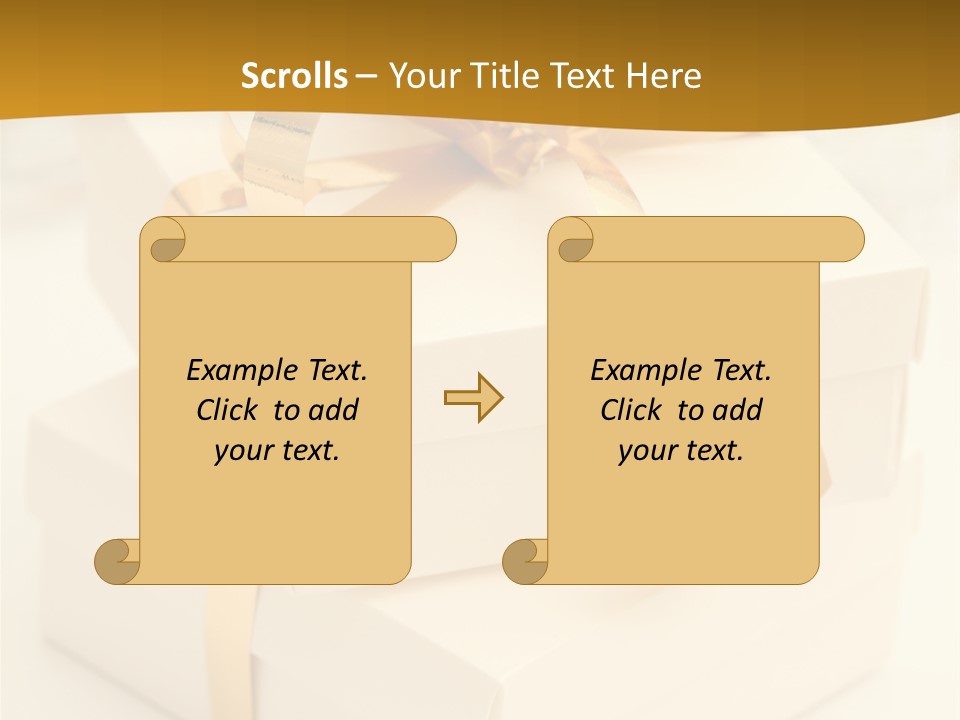 Box Holiday Christmas PowerPoint Template