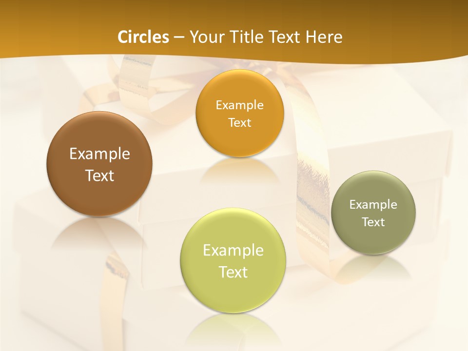 Box Holiday Christmas PowerPoint Template