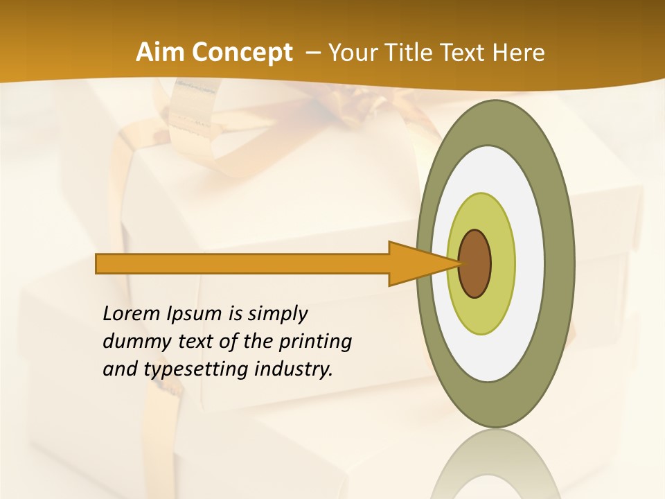 Box Holiday Christmas PowerPoint Template