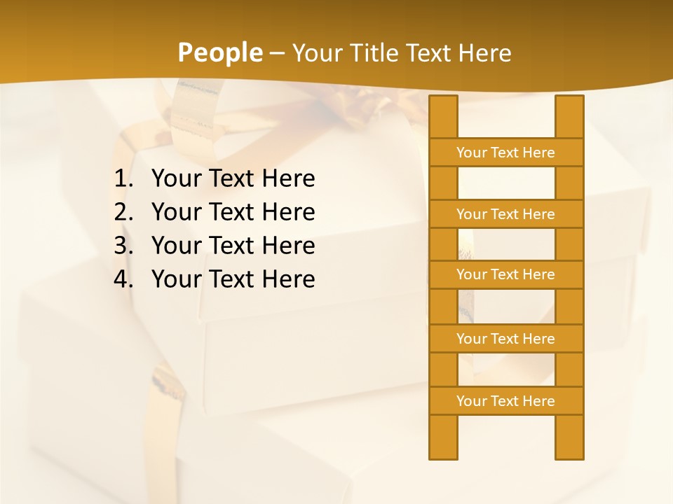 Box Holiday Christmas PowerPoint Template