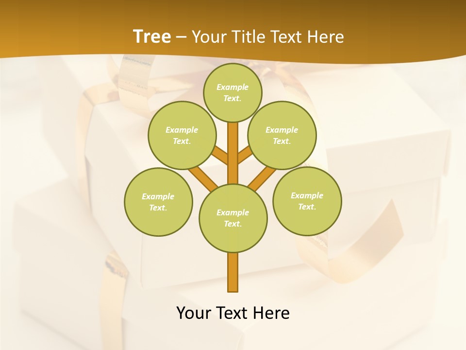 Box Holiday Christmas PowerPoint Template