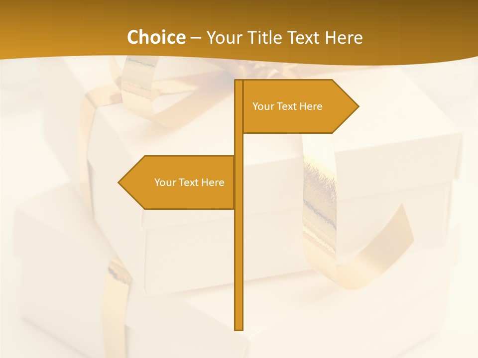 Box Holiday Christmas PowerPoint Template