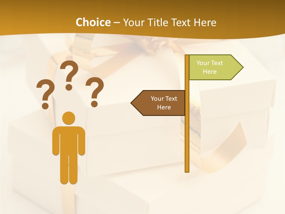 Box Holiday Christmas PowerPoint Template