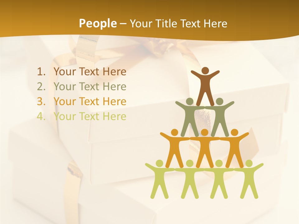 Box Holiday Christmas PowerPoint Template