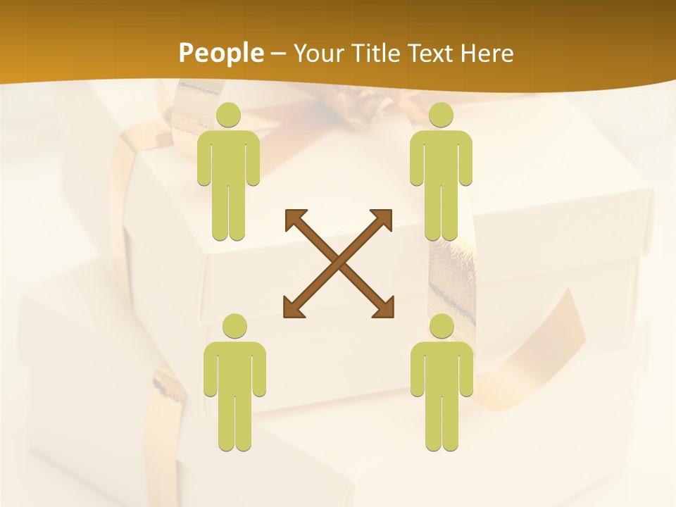 Box Holiday Christmas PowerPoint Template