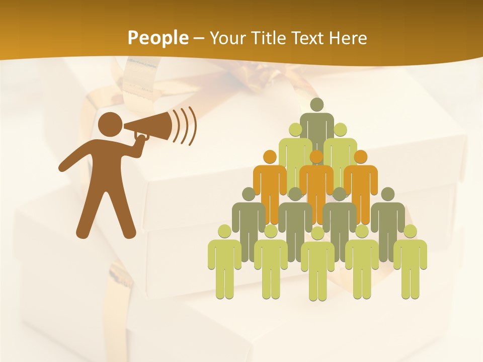 Box Holiday Christmas PowerPoint Template