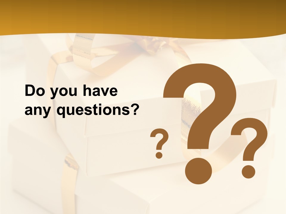 Box Holiday Christmas PowerPoint Template