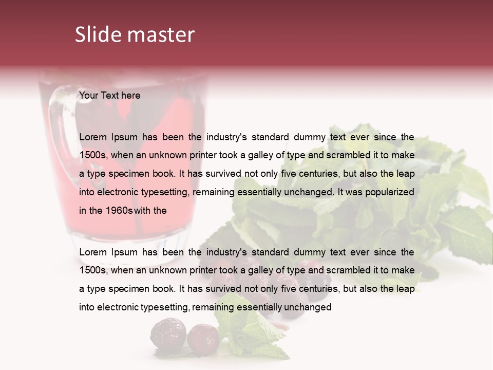 Freshness Morning Green PowerPoint Template