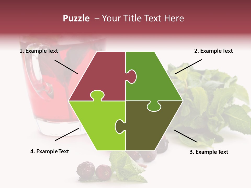 Freshness Morning Green PowerPoint Template