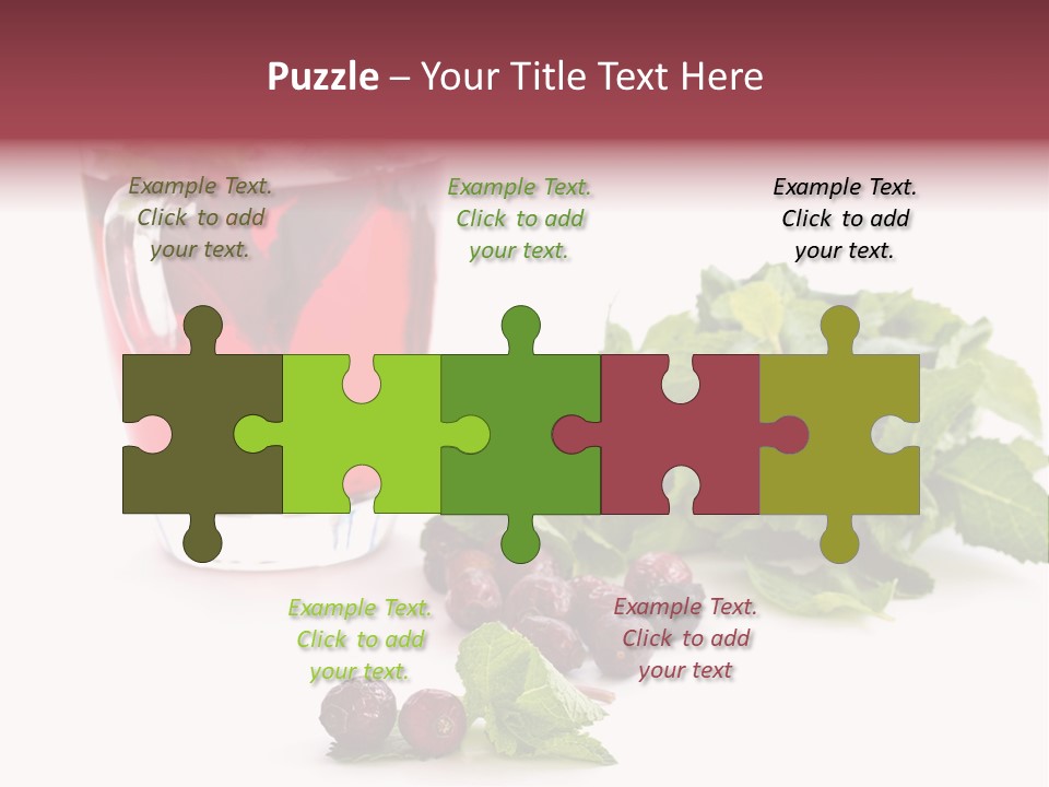 Freshness Morning Green PowerPoint Template