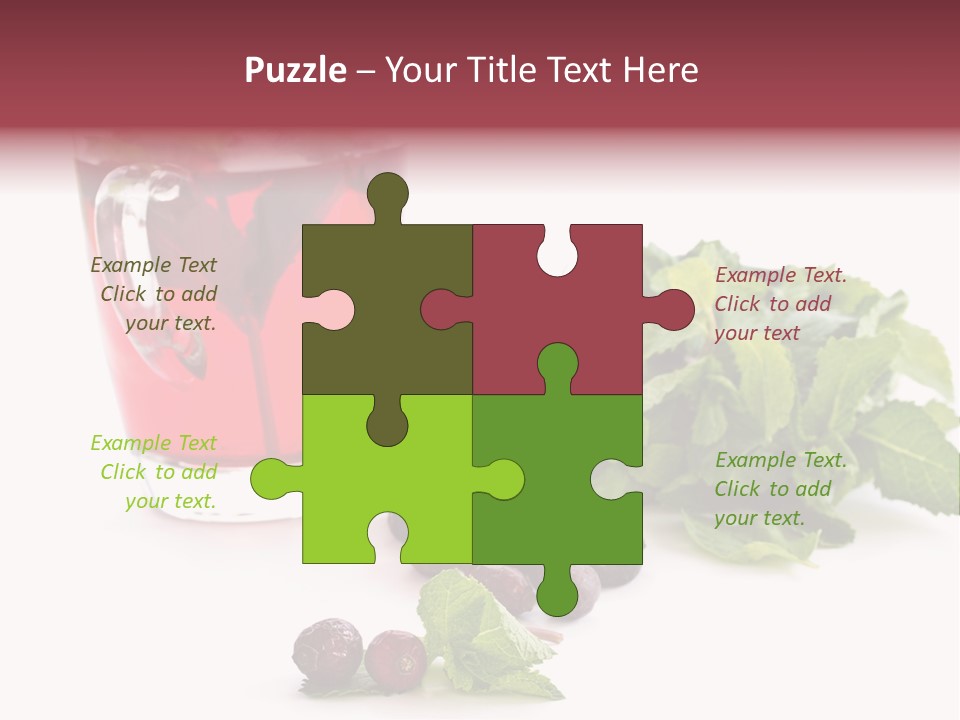 Freshness Morning Green PowerPoint Template