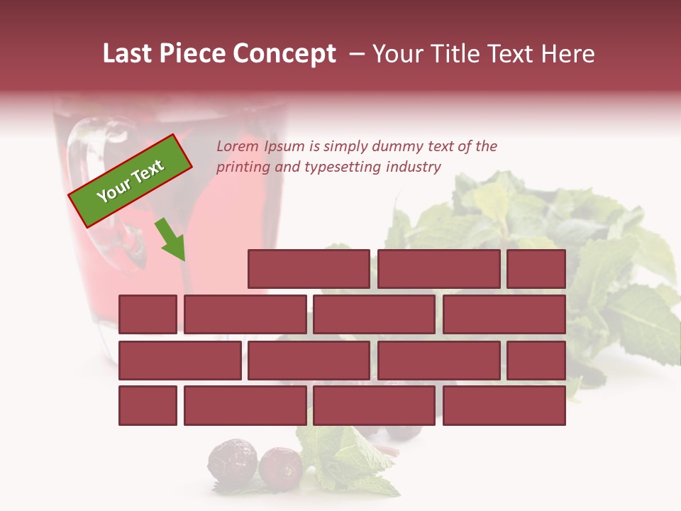 Freshness Morning Green PowerPoint Template