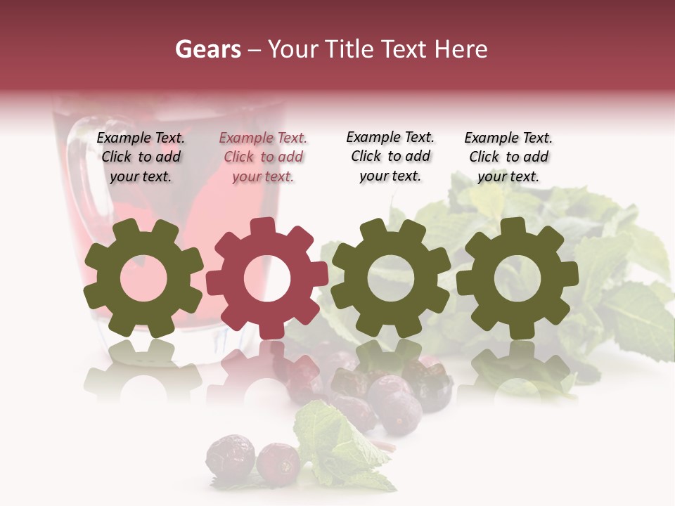 Freshness Morning Green PowerPoint Template