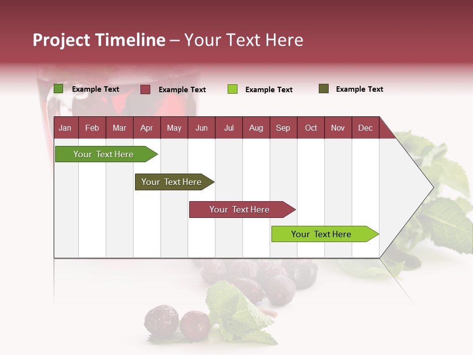 Freshness Morning Green PowerPoint Template