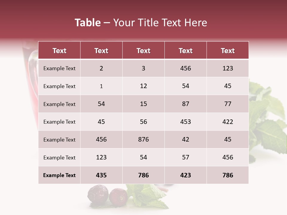 Freshness Morning Green PowerPoint Template
