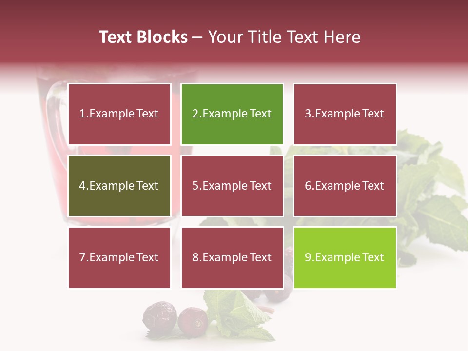Freshness Morning Green PowerPoint Template