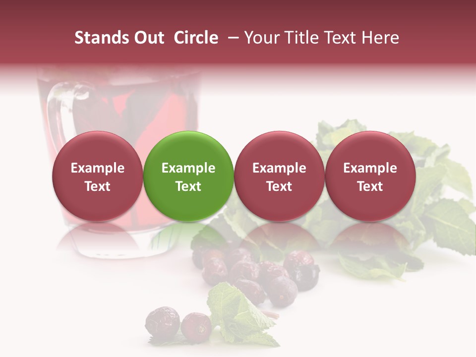 Freshness Morning Green PowerPoint Template