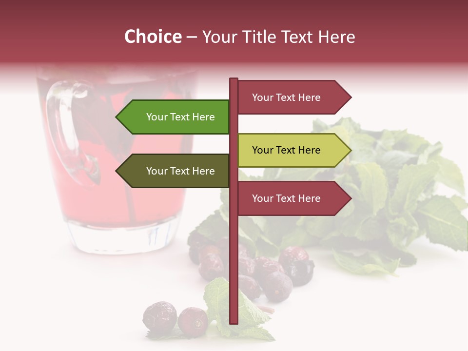 Freshness Morning Green PowerPoint Template