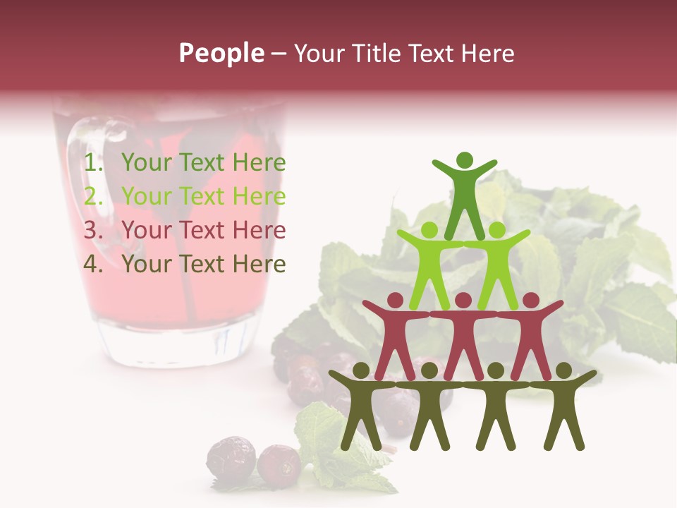 Freshness Morning Green PowerPoint Template