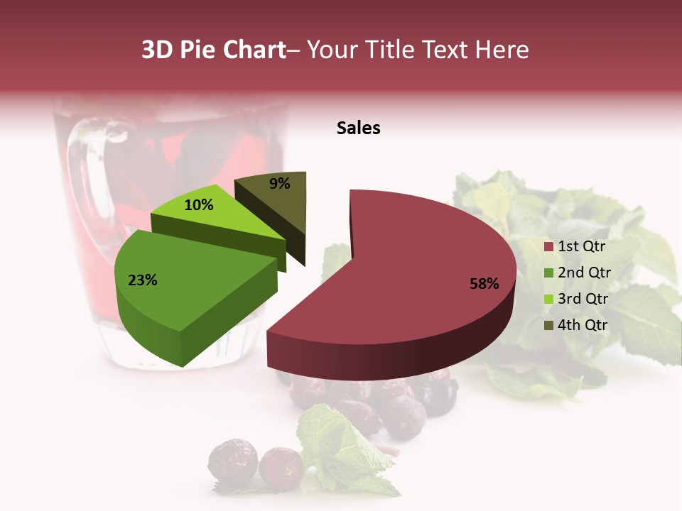 Freshness Morning Green PowerPoint Template