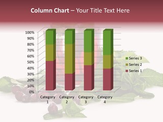Ingredient Plant Healthy PowerPoint Template
