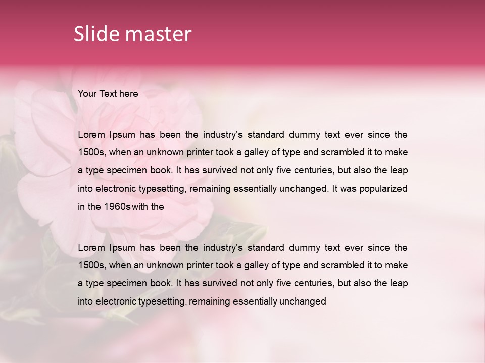 Watercolor Summer Filter PowerPoint Template