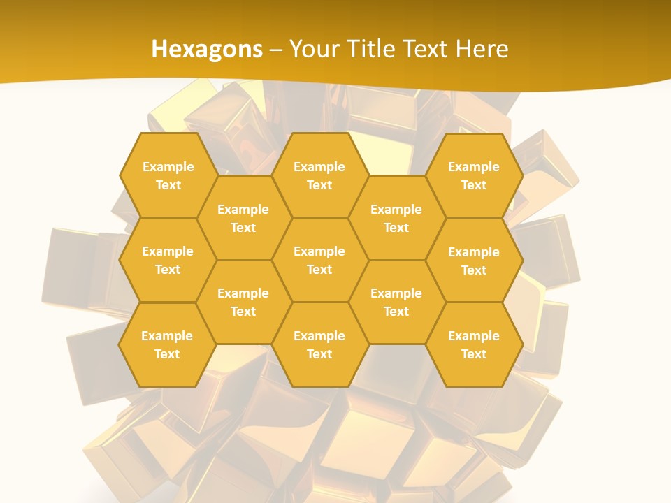 Abstract Cubes Modern PowerPoint Template