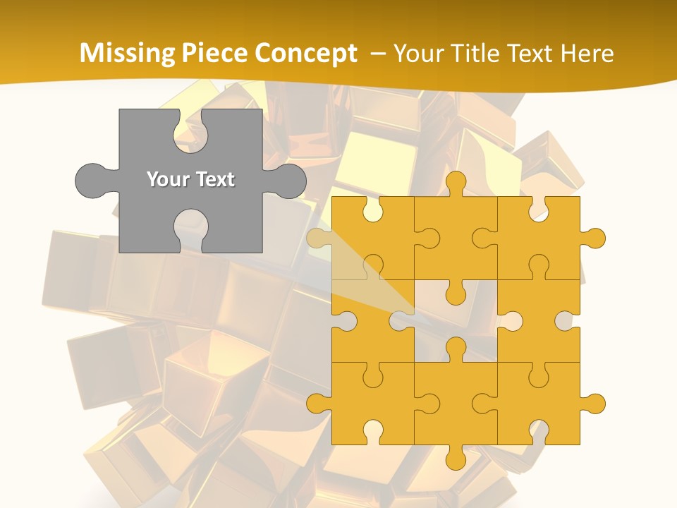 Abstract Cubes Modern PowerPoint Template