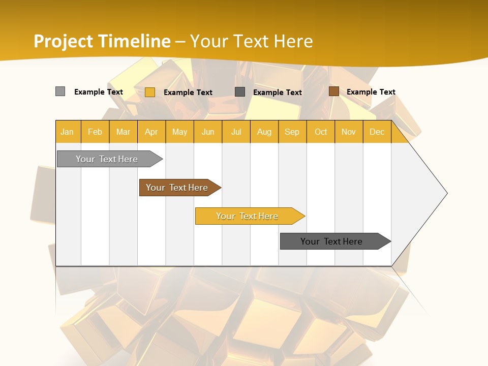 Abstract Cubes Modern PowerPoint Template