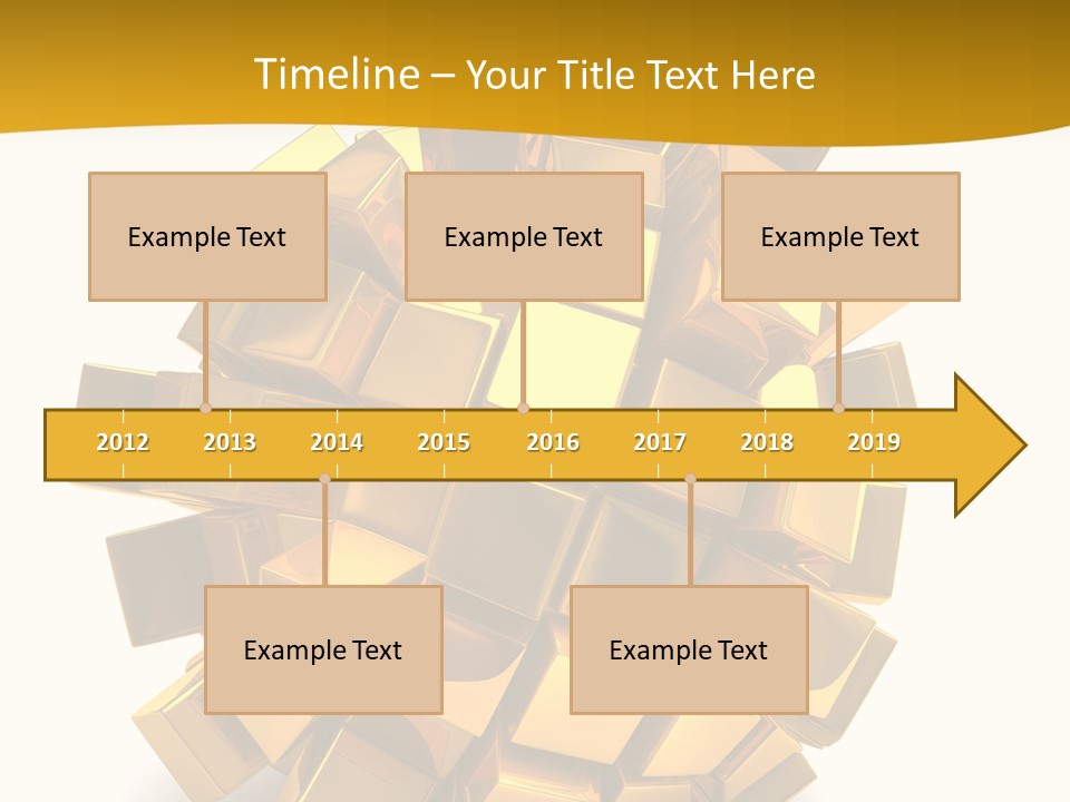 Abstract Cubes Modern PowerPoint Template