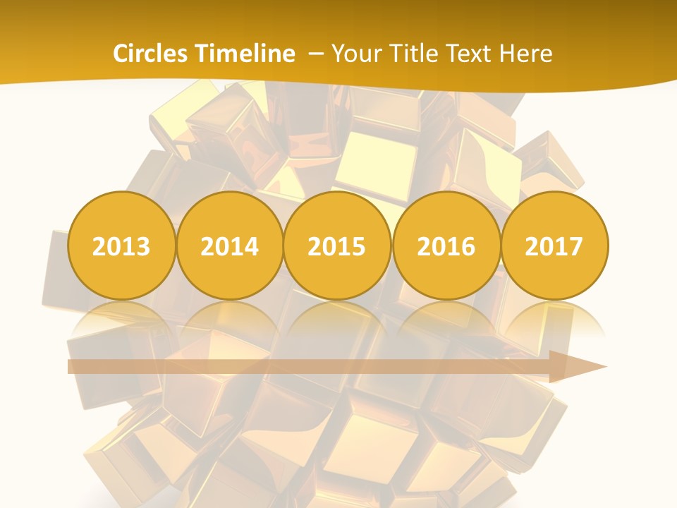 Abstract Cubes Modern PowerPoint Template