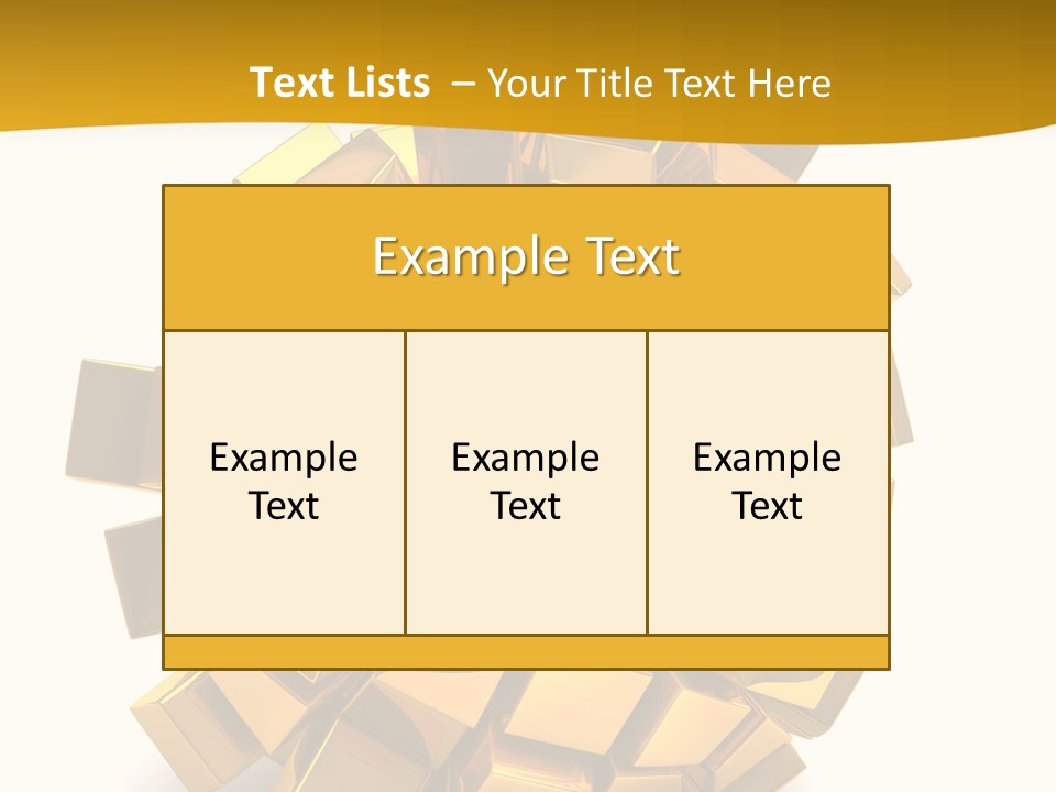Abstract Cubes Modern PowerPoint Template