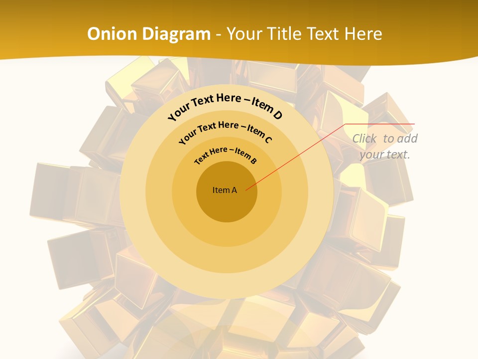 Abstract Cubes Modern PowerPoint Template