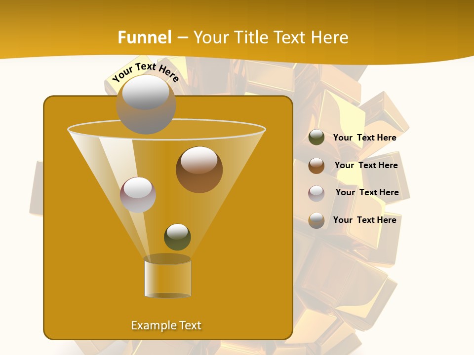 Abstract Cubes Modern PowerPoint Template
