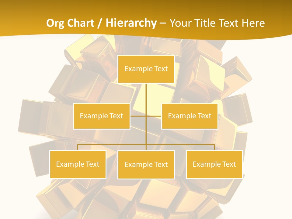 Abstract Cubes Modern PowerPoint Template