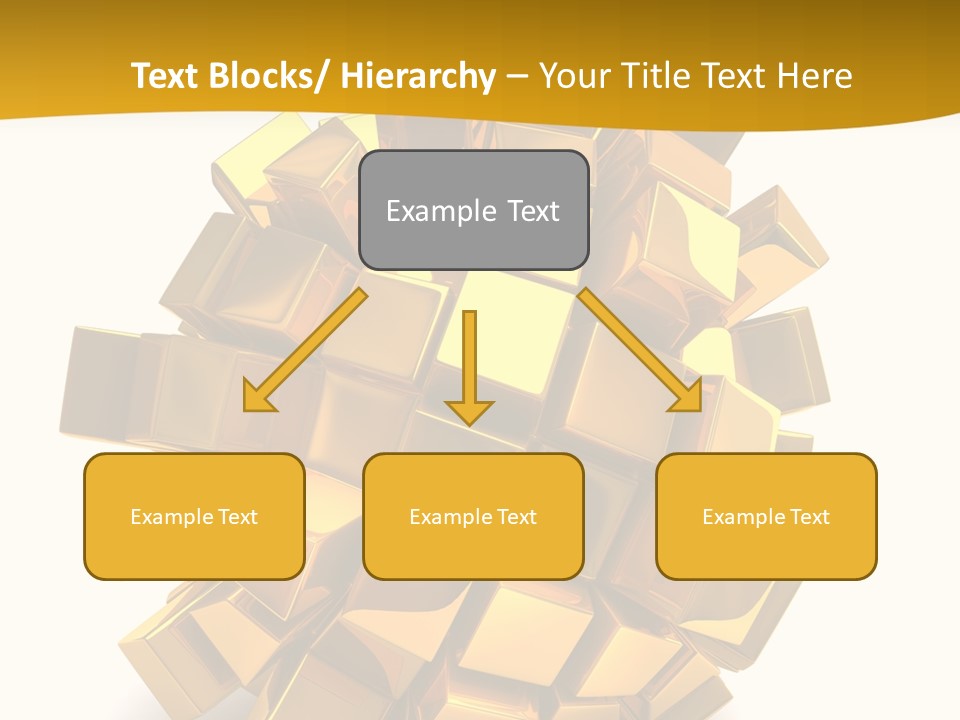 Abstract Cubes Modern PowerPoint Template