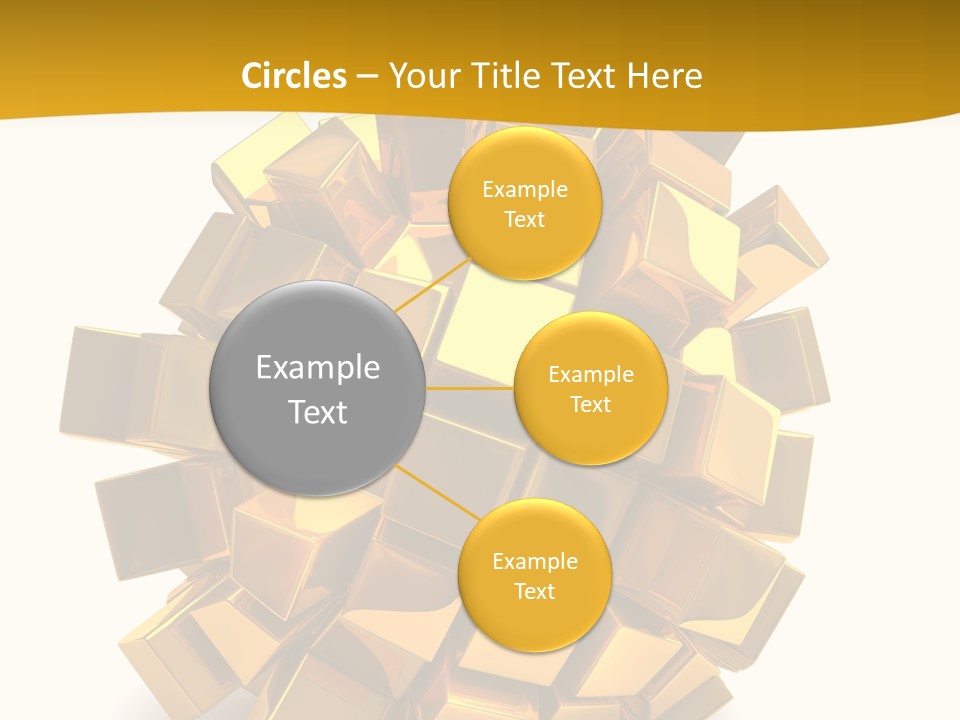 Abstract Cubes Modern PowerPoint Template