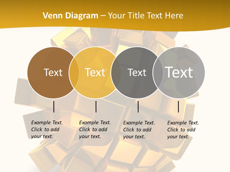 Abstract Cubes Modern PowerPoint Template