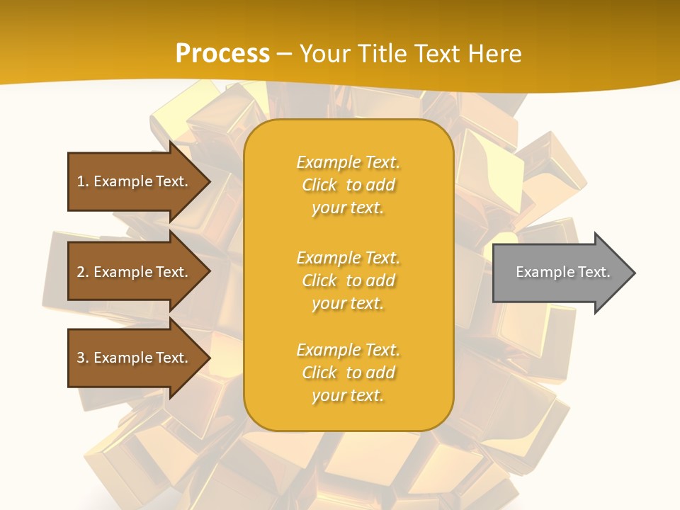 Abstract Cubes Modern PowerPoint Template