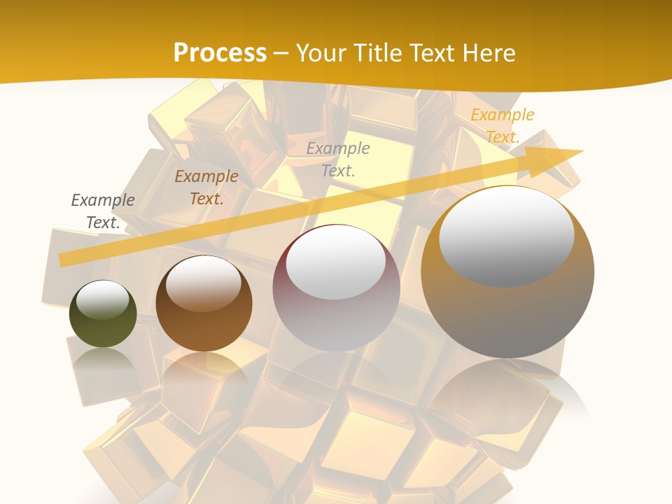 Abstract Cubes Modern PowerPoint Template