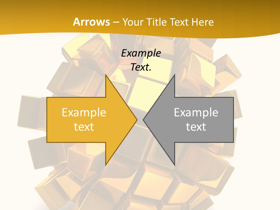 Abstract Cubes Modern PowerPoint Template