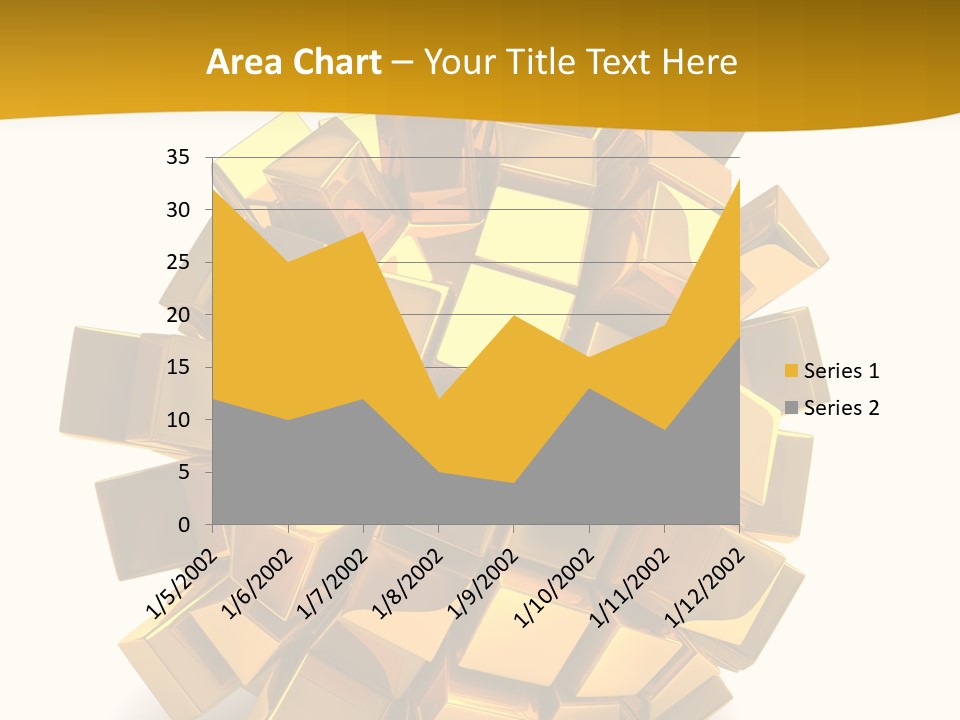 Abstract Cubes Modern PowerPoint Template