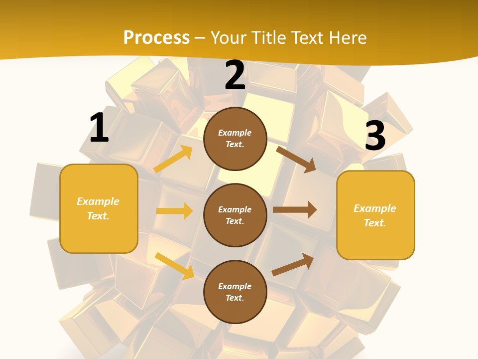 Abstract Cubes Modern PowerPoint Template
