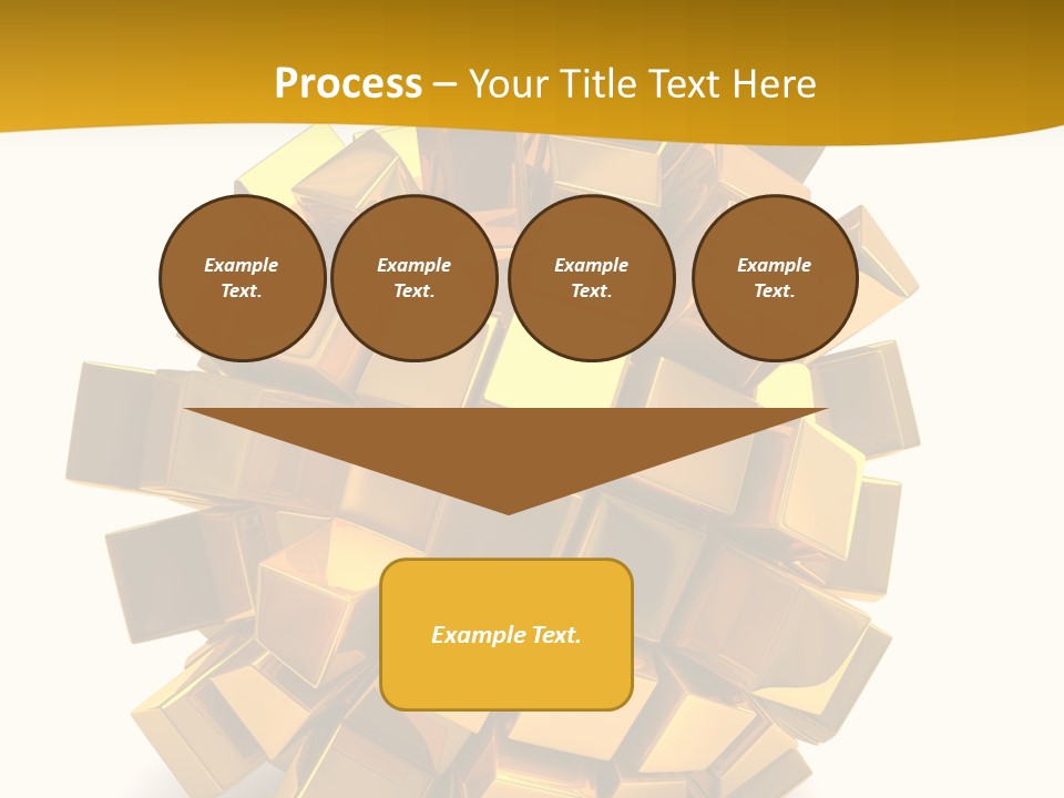 Abstract Cubes Modern PowerPoint Template