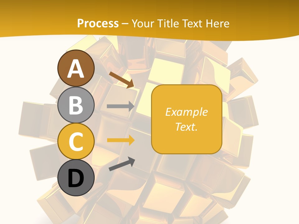 Abstract Cubes Modern PowerPoint Template