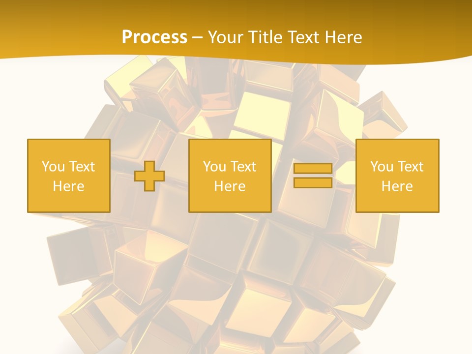 Abstract Cubes Modern PowerPoint Template