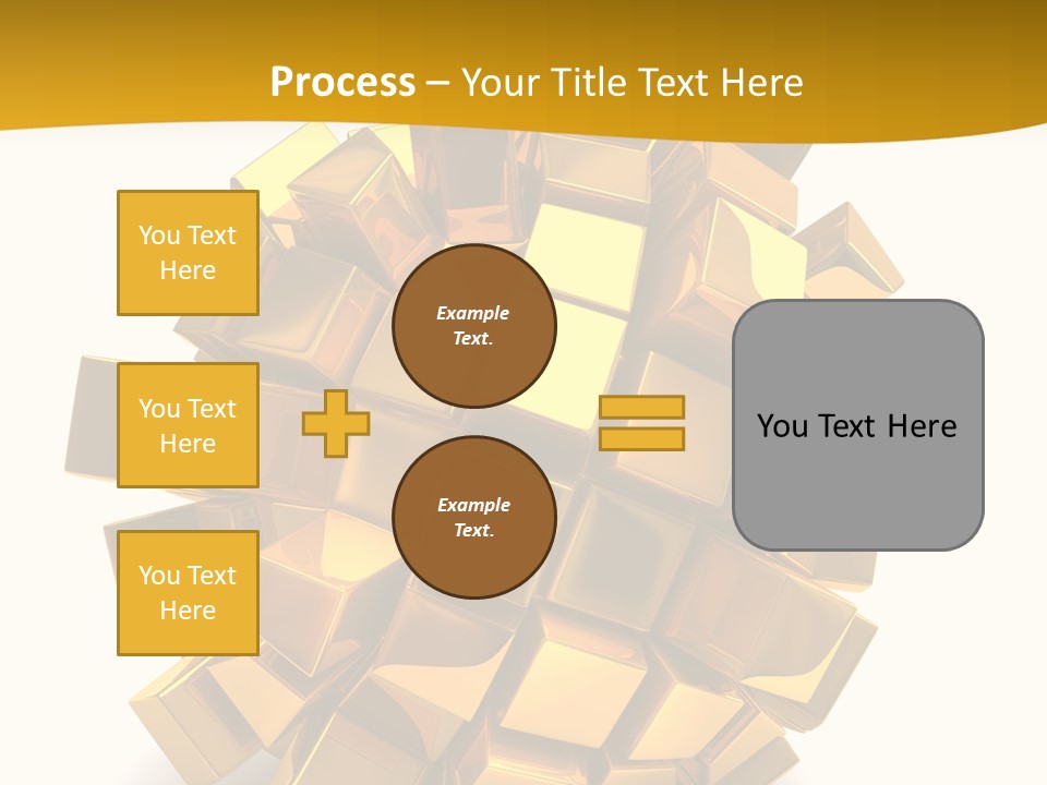 Abstract Cubes Modern PowerPoint Template