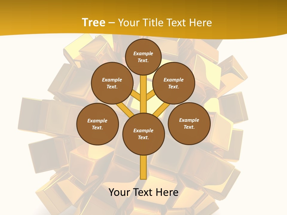 Abstract Cubes Modern PowerPoint Template
