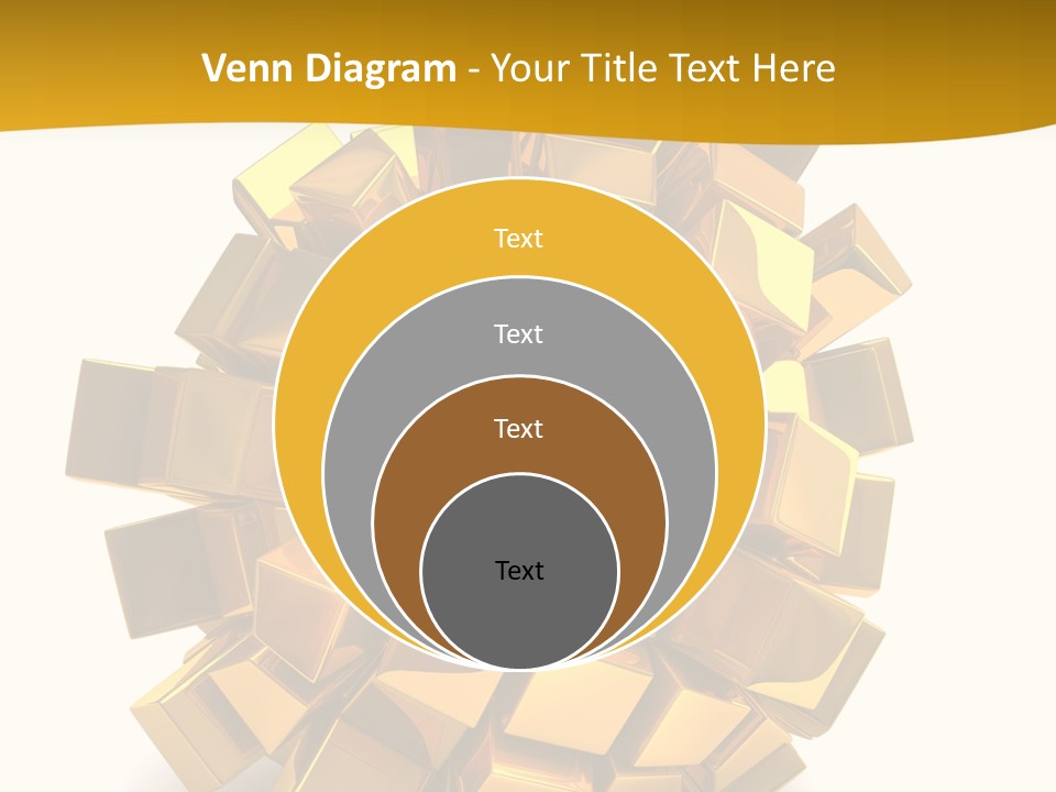 Abstract Cubes Modern PowerPoint Template