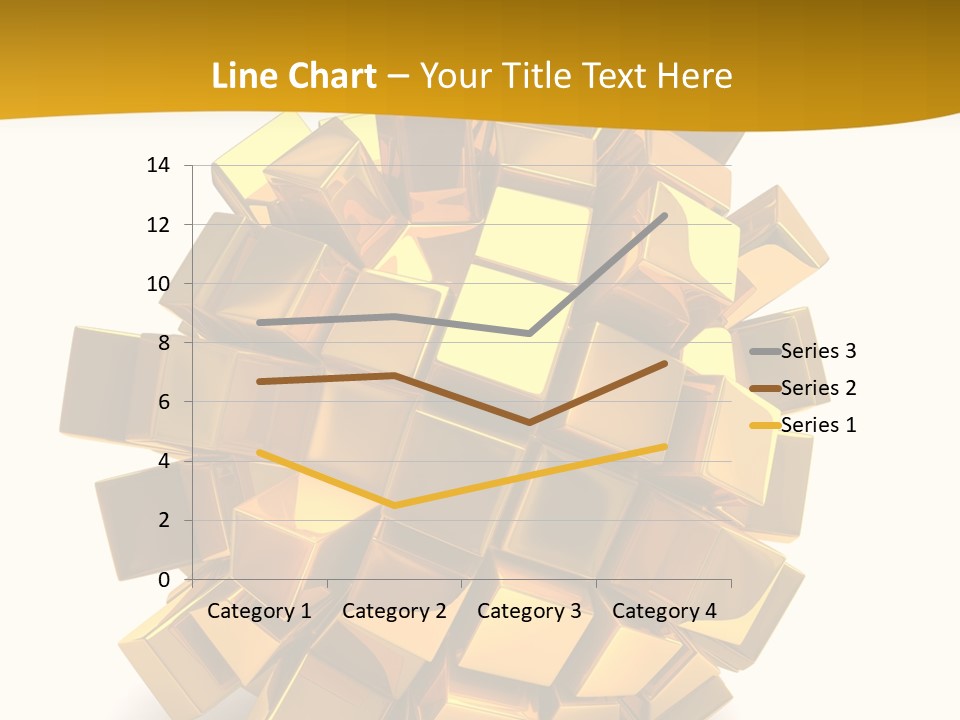 Abstract Cubes Modern PowerPoint Template